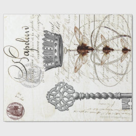 Regalo Papel de embalaje de la escritura de las Ephemeras