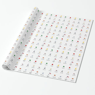 Regalo Papel de embalaje de la guía de la boya