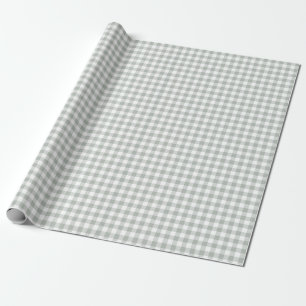 Regalo Papel de embalaje de la guinga de los gris