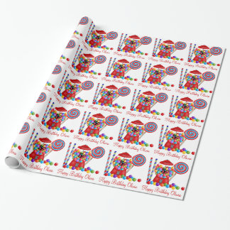 Regalo Papel de embalaje de la máquina de Gumball