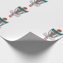 Papel de embalaje de la meta del agujero de Polo