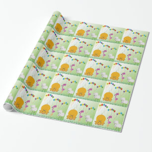 Regalo Papel de embalaje de la oveja de Birdy 2 del