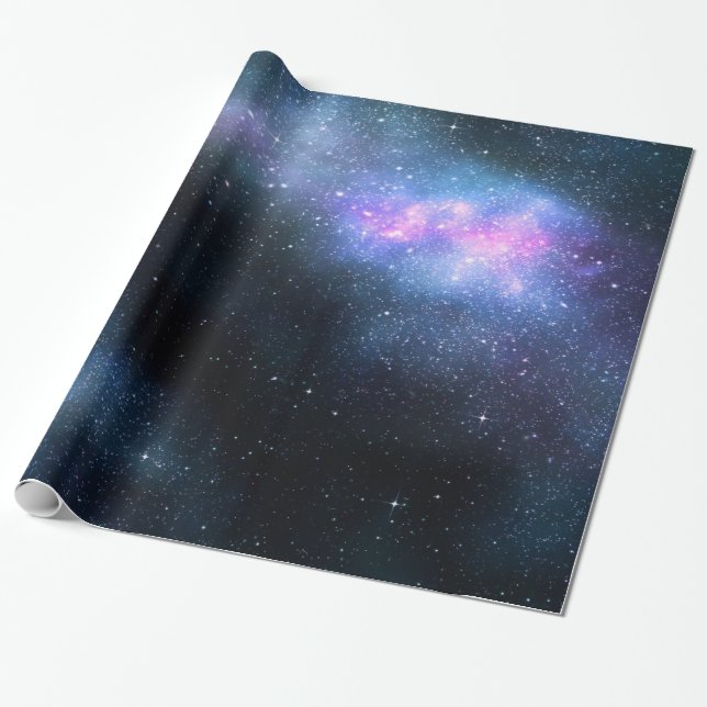 Regalo Papel de embalaje de la vía láctea de la galaxia (Desenrollado)