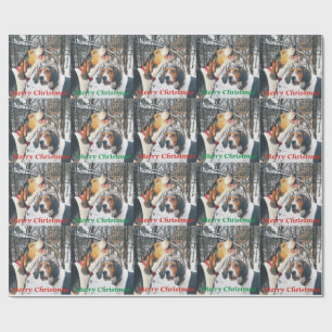 Regalo Papel de embalaje de las Felices Navidad del