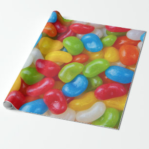 Regalo Papel de embalaje de las habas de jalea