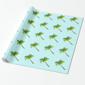 Regalo Papel de embalaje de las palmeras