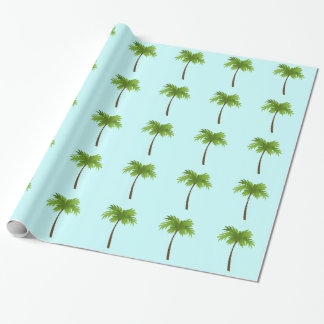 Regalo Papel de embalaje de las palmeras