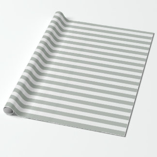 Regalo Papel de embalaje de las rayas de los gris