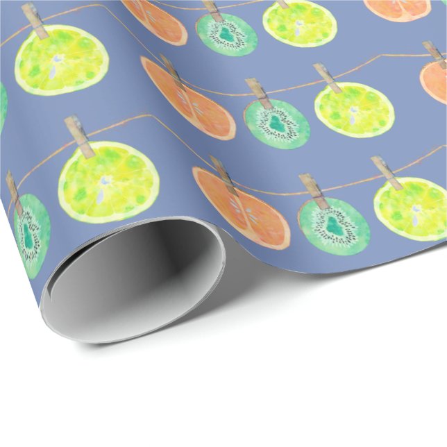 Regalo Papel de embalaje de los frutos secos (Esquina del rollo)