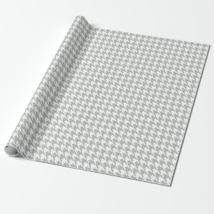 Regalo Papel de embalaje de los gris plateados de