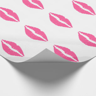 Regalo Papel de embalaje de los labios