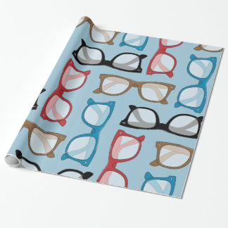 Regalo papel de embalaje de los vidrios