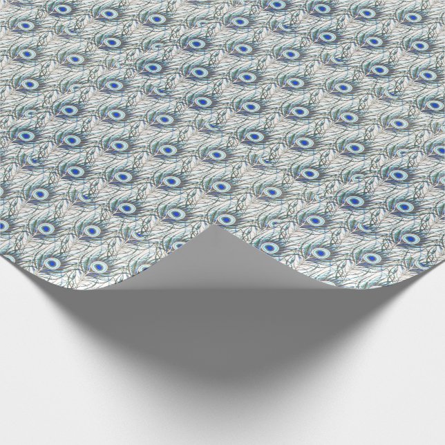 Regalo Papel de embalaje de lujo del diseño de la pluma (Esquina)