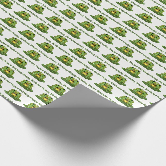 Regalo Papel de embalaje de lúpulo de la rana del (Esquina)
