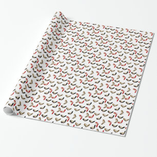 Regalo Papel de embalaje de moda de los tacones altos del