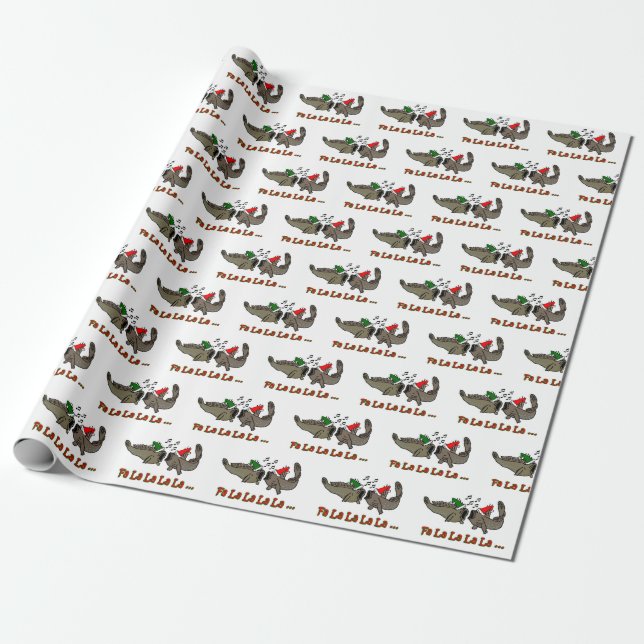 Regalo Papel de embalaje de Mudskipper del navidad del La (Desenrollado)