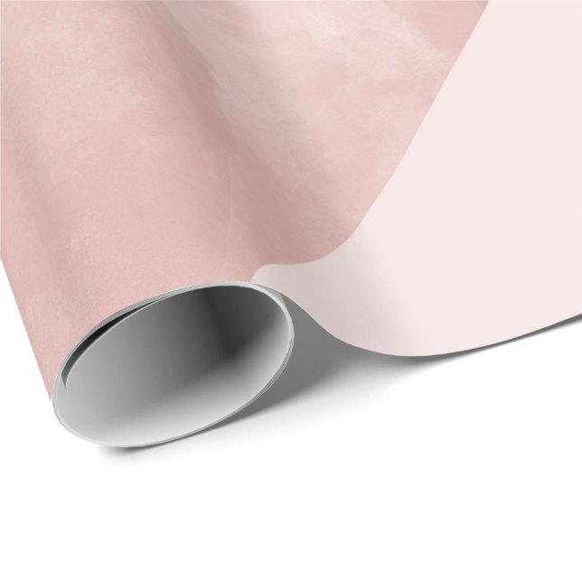 Regalo Papel de embalaje de Rubor del rosa (Esquina del rollo)