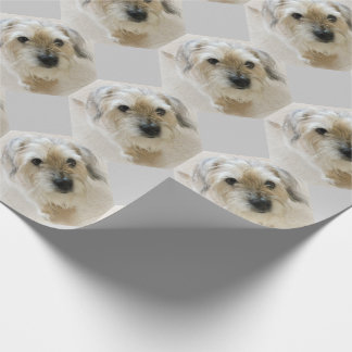 Regalo Papel de embalaje de Terrier de frontera