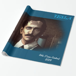 Regalo Papel de embalaje de Tesla