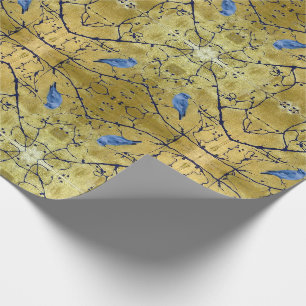 Regalo Papel de embalaje de Tonkinson Gold - Bluebird ii