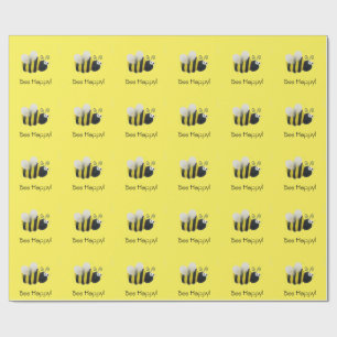 Regalo Papel de embalaje del abejorro