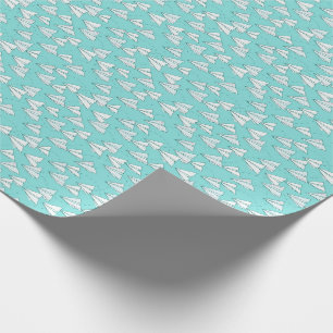 Regalo Papel de embalaje del aeroplano de papel