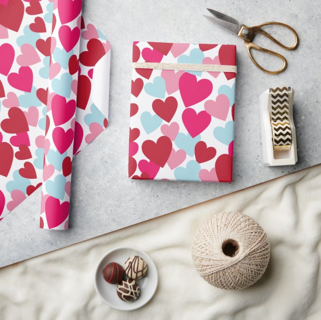 Regalo Papel de embalaje del amor (Artesanía)