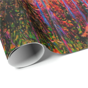 Regalo Papel de embalaje del arte abstracto 81