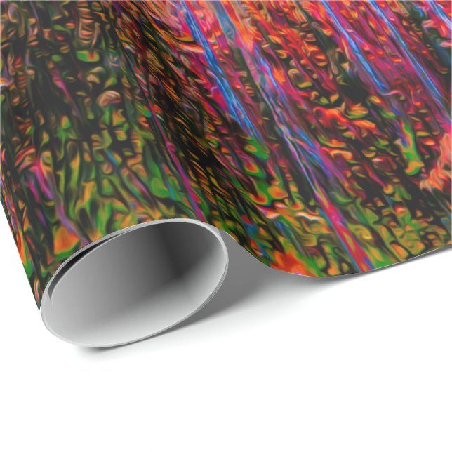 Regalo Papel de embalaje del arte abstracto 81 (Esquina del rollo)