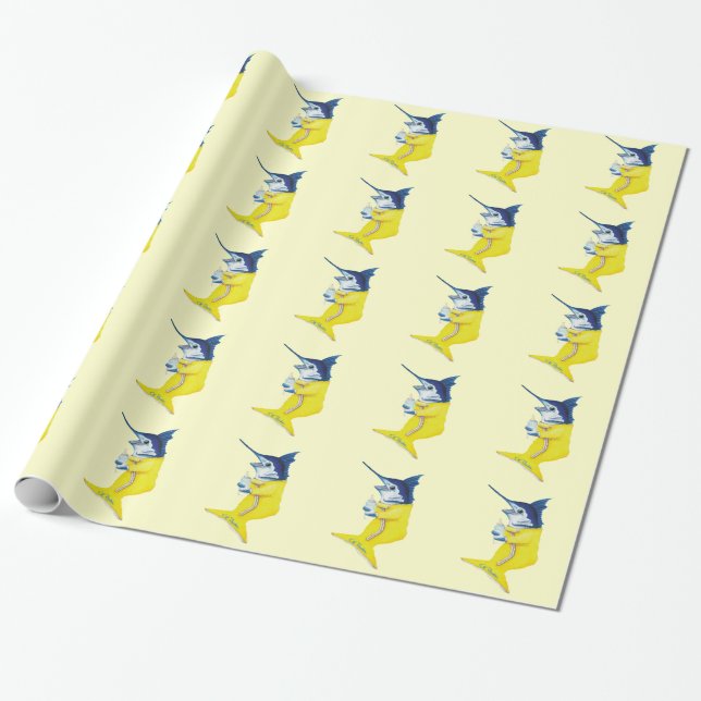 Regalo Papel de embalaje del bebé de la aguja (Desenrollado)