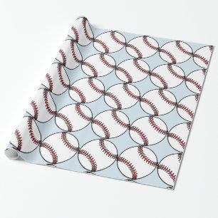 Regalo papel de embalaje del béisbol