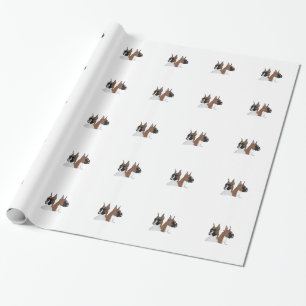 Regalo Papel de embalaje del boxeador