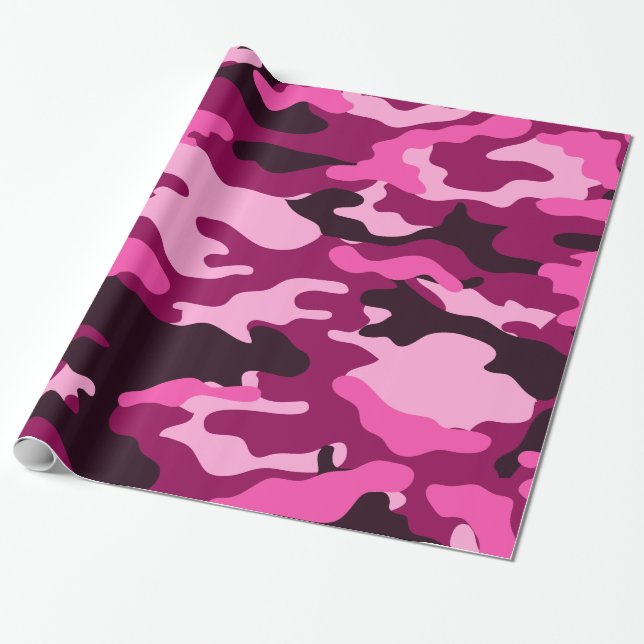 Regalo Papel de embalaje del camuflaje de Camo de los (Desenrollado)