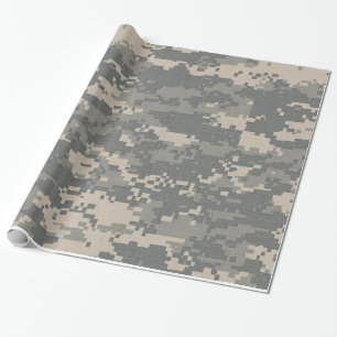 Regalo Papel de embalaje del camuflaje del ACU Digital