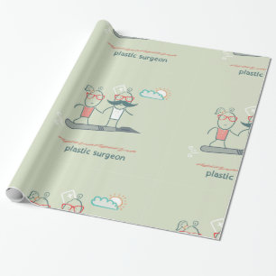 Regalo Papel de embalaje del cirujano plástico