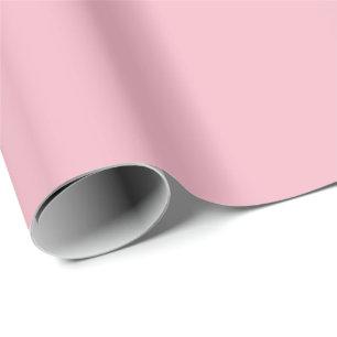 Regalo Papel de embalaje del color sólido en rosa