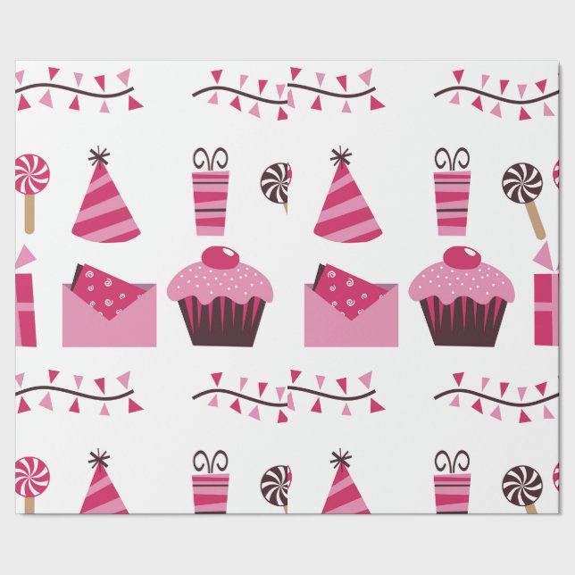 Regalo Papel de embalaje del cumpleaños (Costura)