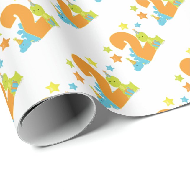 Regalo Papel de embalaje del cumpleaños de los (Esquina del rollo)