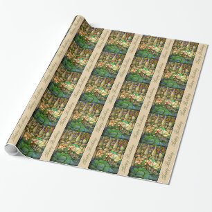 Regalo Papel de embalaje del cumpleaños del vitral