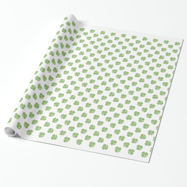 Regalo Papel de embalaje del día de St Patrick céltico (Desenrollado)