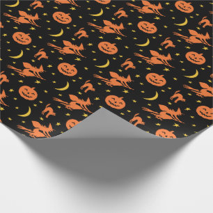 Regalo Papel de embalaje del diseño de Halloween del