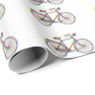 Regalo Papel de embalaje del diseño de la bicicleta