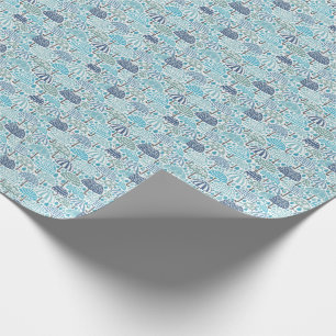 Regalo Papel de embalaje del diseño del paraguas