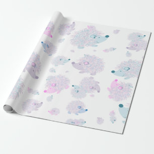 Regalo Papel de embalaje del erizo