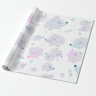 Regalo Papel de embalaje del erizo