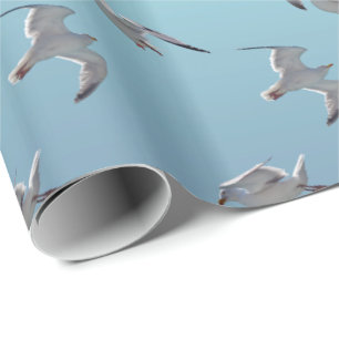 Regalo Papel de embalaje del frenesí de la gaviota