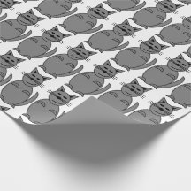 Papel de embalaje del gatito