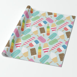 Regalo Papel de embalaje del helado