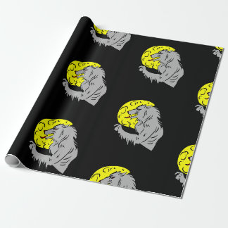 Regalo Papel de embalaje del HOMBRE LOBO