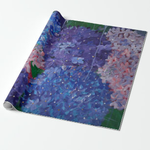 Regalo Papel de embalaje del Hydrangea - diseño único